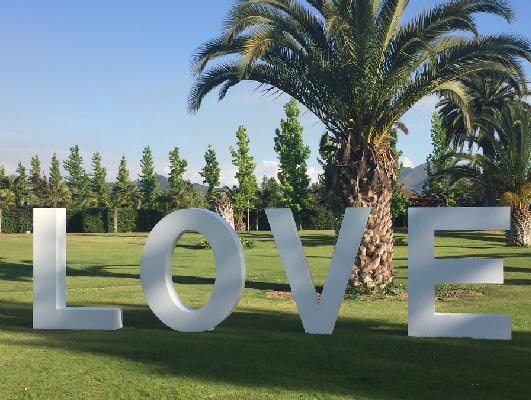 Love 3D EventoLetras